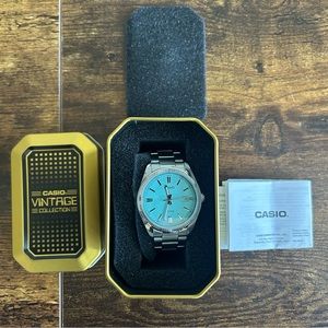 Casio Tiffany blue